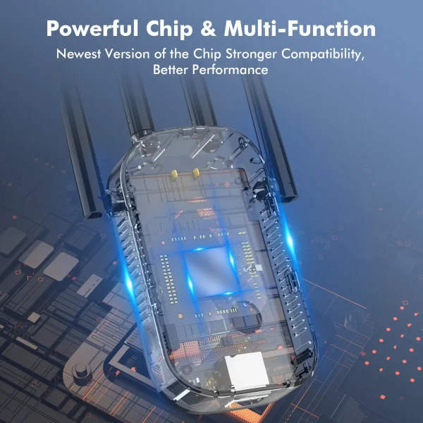 WiFi Repeater 1200Mbps Signal Booster