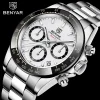 BENYAR Chronograph Male Sport Waterproof Quartz Watch