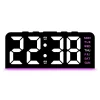 New Digital LED Alarm Clock Desktop Table Clock Night Light with Time Temperature Display Backlight Snooze Clock Modern Decor