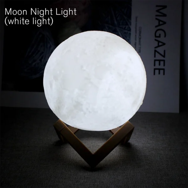 LED Moon Night Light for Bedroom Decoration