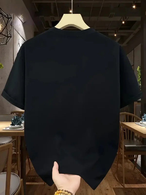 T-shirt masculino solto camiseta