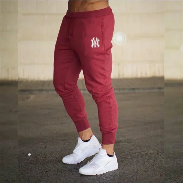 Man Pants Summer Casual Trousers Fitness Sport