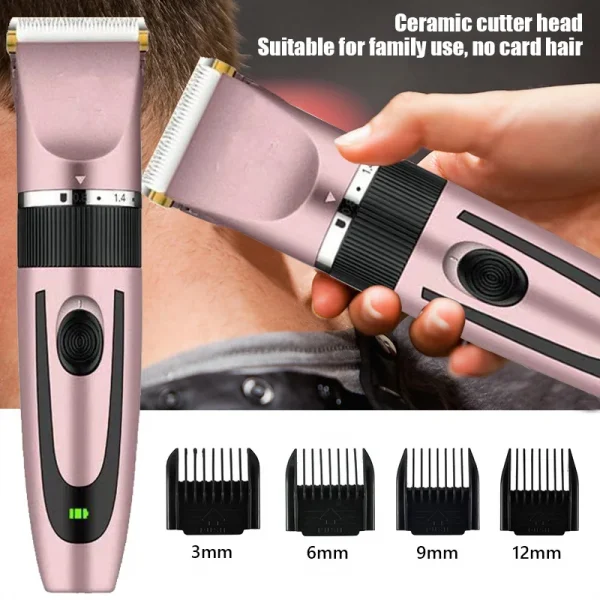 Electric Hair Trimmer Shaver Home Trimmers For Men Hair Clipper