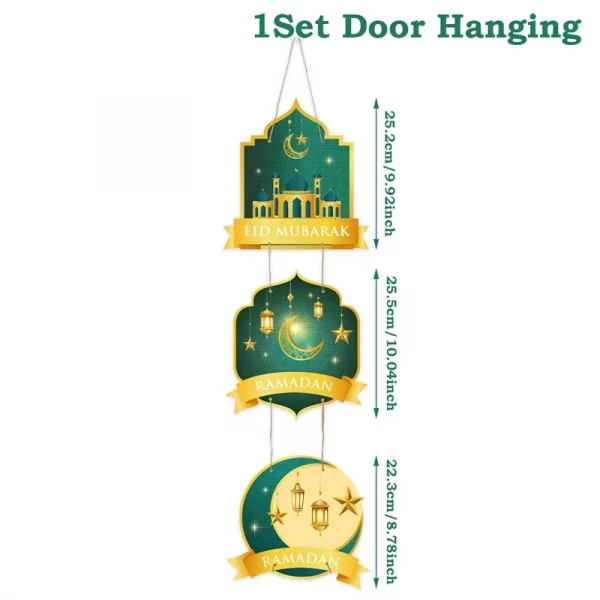 EID Mubarak Door Hanging Decoration