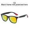 Classic Polarized Square Sunglasses for Men and Women
