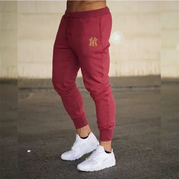 Man Pants Summer Casual Trousers Fitness Sport