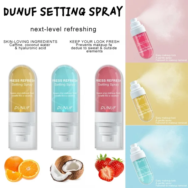 DUNUF 1 Pcs Moisturizing Makeup Setting Spray prevents facial