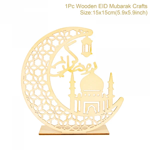 Eid Mubarak Night Light Ramadan Decoration