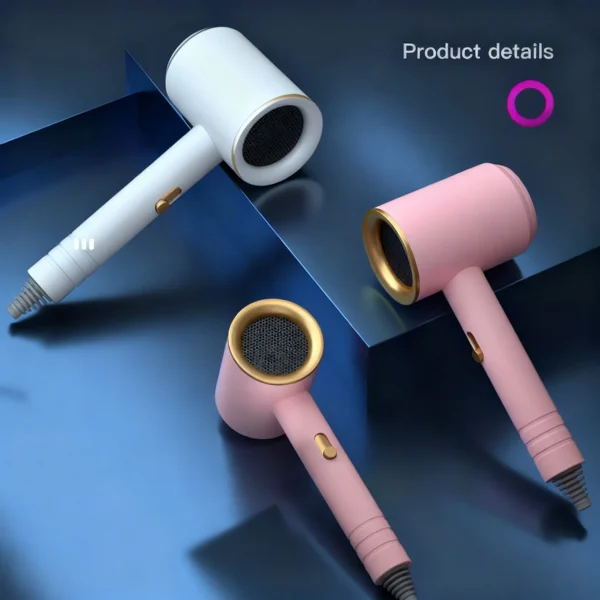 High Power Hair Dryer with Negative Ion and Blue Light