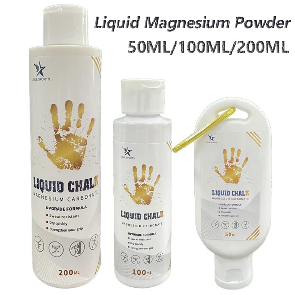 Sports Liquid Magnesium Powder Fitness Lifting Anti Slip Cream Grip Liquid Magnesium