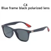 Classic Polarized Square Sunglasses for Men and Women