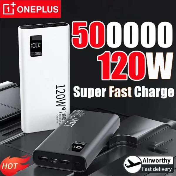 120W Fast Charging 200000mAh CCC Certification High Capacity Power Bank