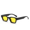 Small Rectangle Thick Frame Sunglasses
