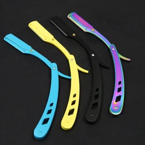Men Shaving Barber Tools Hair Razor Without Blade)