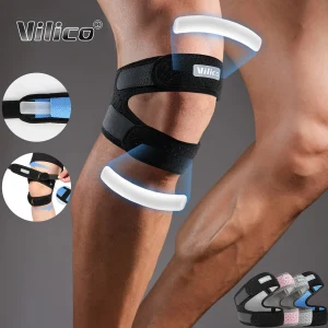 PCS Sports Kneepad Double Patellar Knee Patella Tendon Support Strap