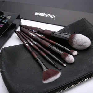YAQI Nylon Hair Makeup Brush Set for Eyes