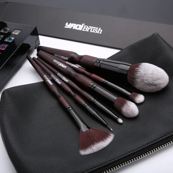 YAQI Nylon Hair Makeup Brush Set for Eyes