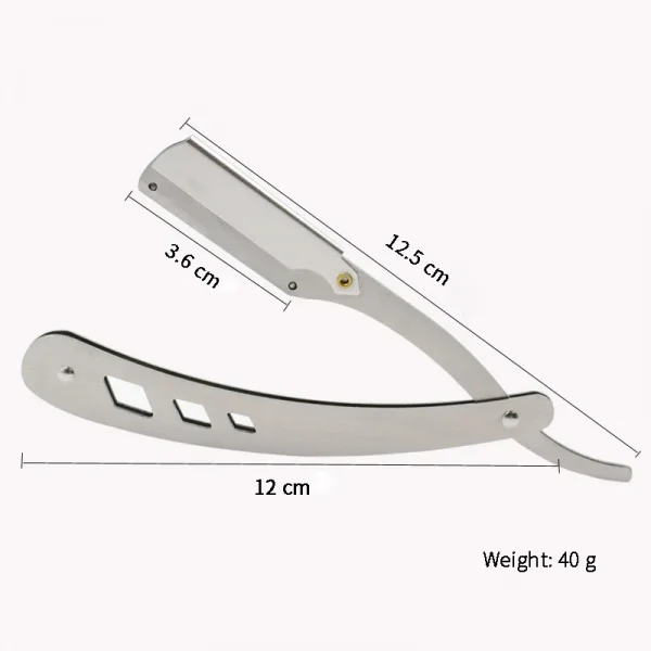 Men Shaving Barber Tools Hair Razor Without Blade)