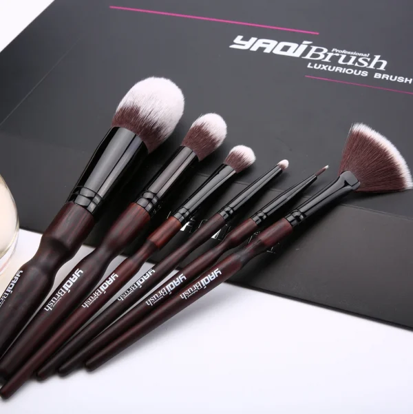 YAQI Nylon Hair Makeup Brush Set for Eyes
