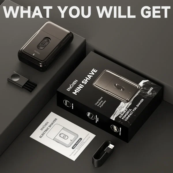 ENCHEN Electric Portable Shaver and Beard Trimmer