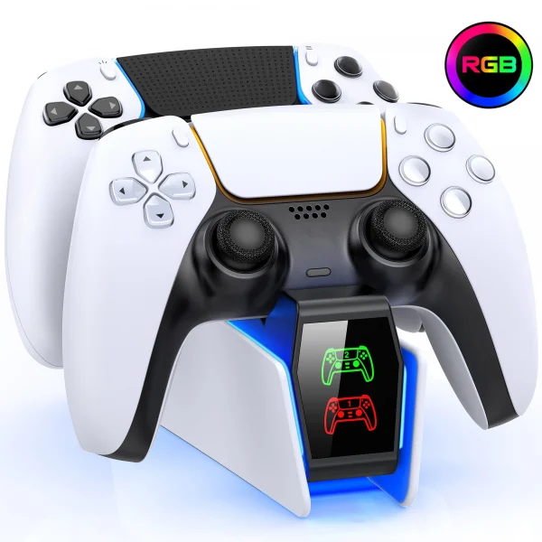 Dual Charging Station for PlayStation 5 Controllers