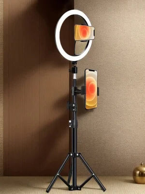 Tripod Stand with Ring Light Photography
