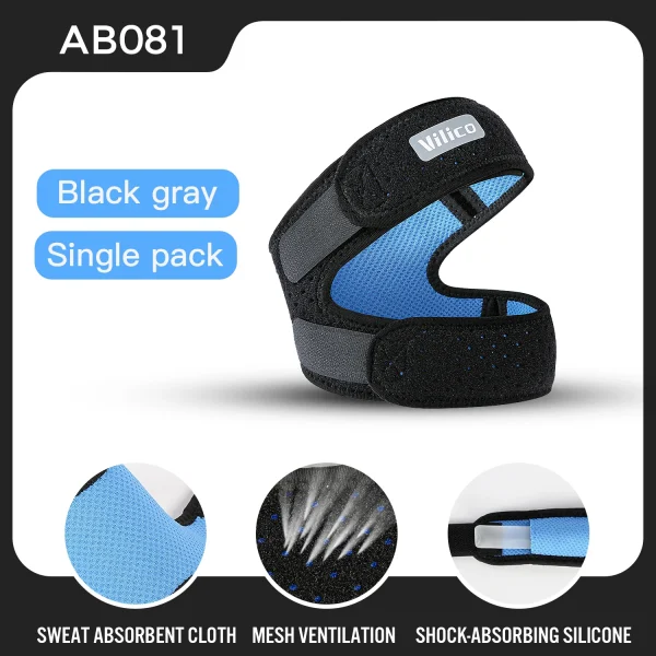 PCS Sports Kneepad Double Patellar Knee Patella Tendon Support Strap
