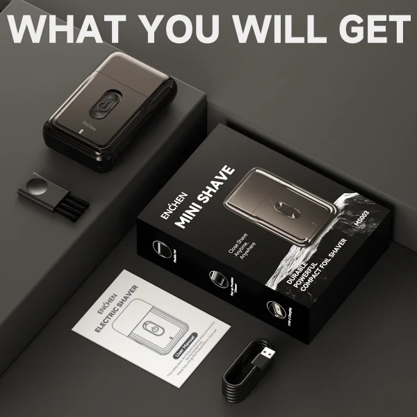 ENCHEN Electric Portable Shaver and Beard Trimmer