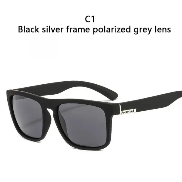 Classic Polarized Square Sunglasses for Men and Women