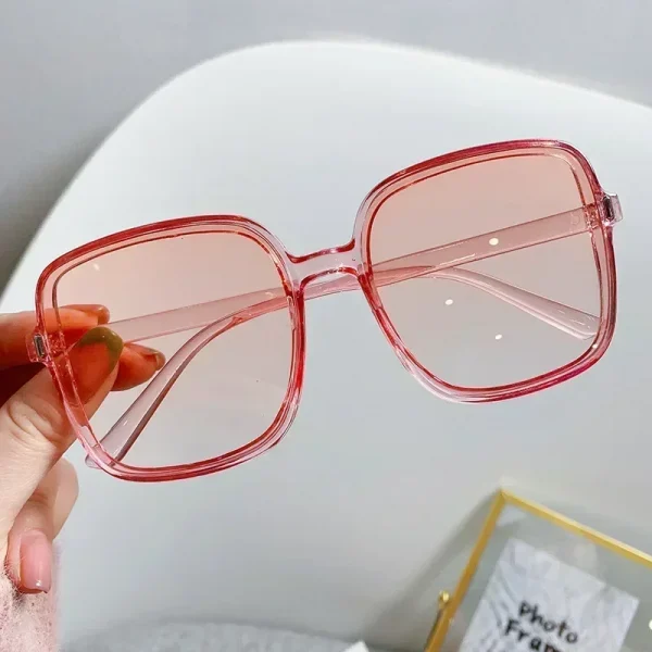 Oversized Rectangle Square Sunglasses