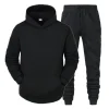 Men's Hooded Sweatshirts and Pants Tracksuit