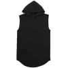 Men Sleeveless Hooded Summer Vest