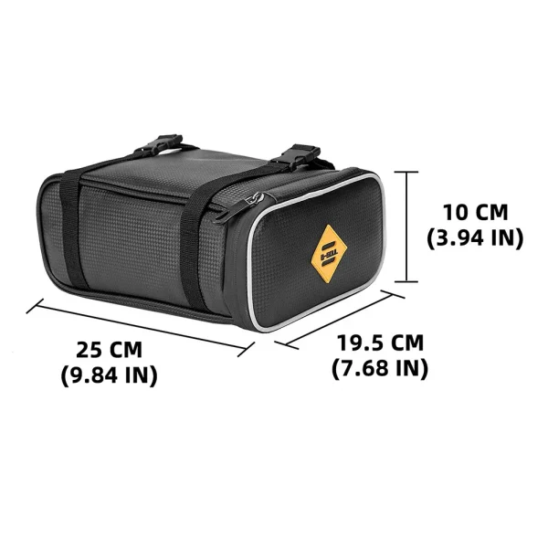 Bike Front Bag Travel Tail Bags Bike Handlebar Bag For Luggage Rack Electric Bicycle Motorcycle Carrier Bike Hanging Bag Waterpr