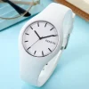 Women's Fashion Casual Sports Silicone Wristwatch