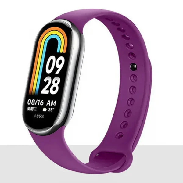 Silicone Strap For Mi band 8 xiaomi 8 9 NFC Bracelet Sport Smartwatch