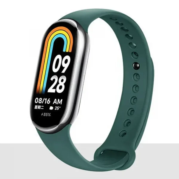 Silicone Strap For Mi band 8 xiaomi 8 9 NFC Bracelet Sport Smartwatch