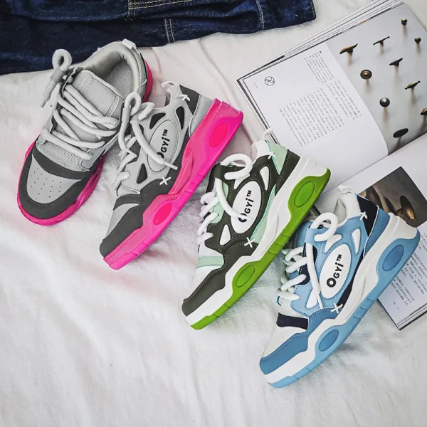 Men's Casual Platform Sneakers