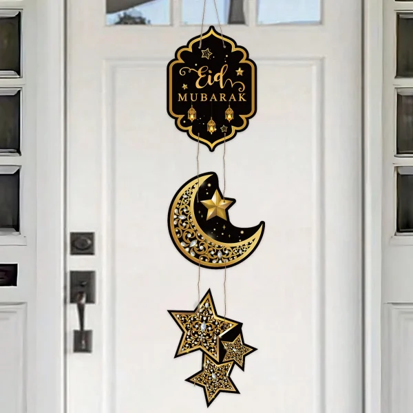 Eid Mubarak Door Hanging Ramadan Decor