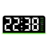 New Digital LED Alarm Clock Desktop Table Clock Night Light with Time Temperature Display Backlight Snooze Clock Modern Decor