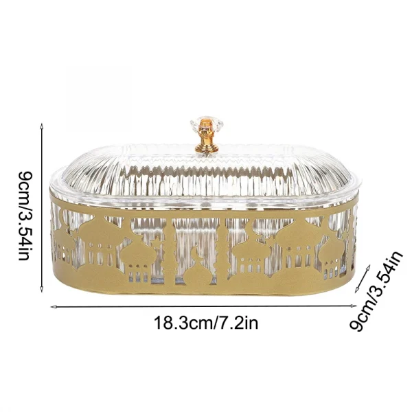 Candy Food Tray EID Mubarak Decoration For Home