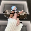 Fashion Mirror Square Sunglasses