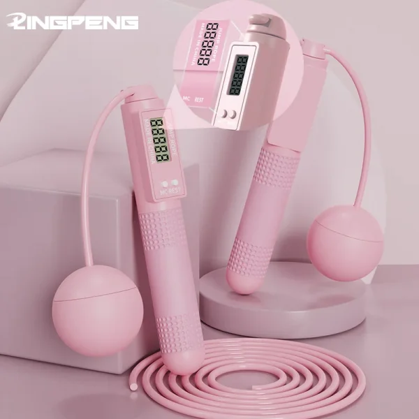 Intelligent Counting Cordless Jump Ropel Sports Fitness Adult