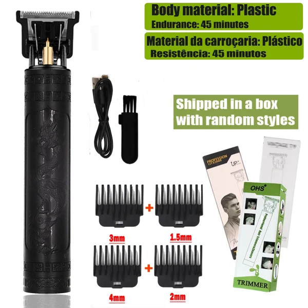 T9 Cordless Electric Hair Shaver and Trimmer for Men