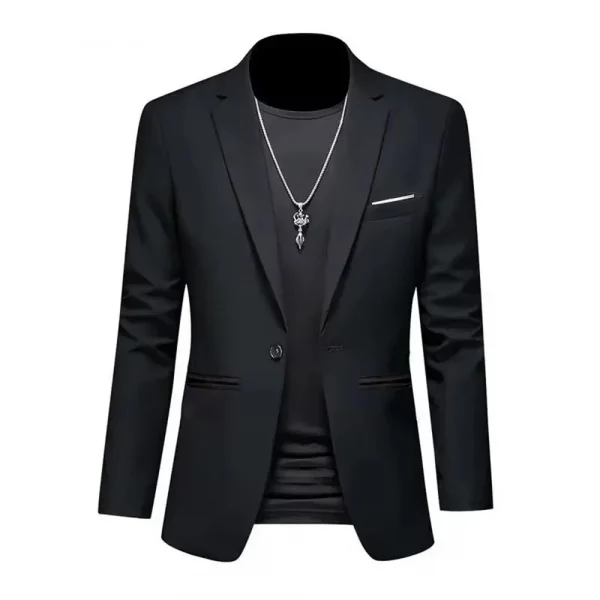 Men's Trendy Leisure Boutique Suit Jacket  Autumn Casual Business Slim