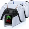 Dual Charging Station for PlayStation 5 Controllers