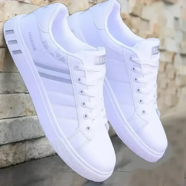 Men's White Casual Sneakers