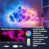 DIY Cloud LED Light Music Sync Multicolor RGBIC Lights Remote&amp