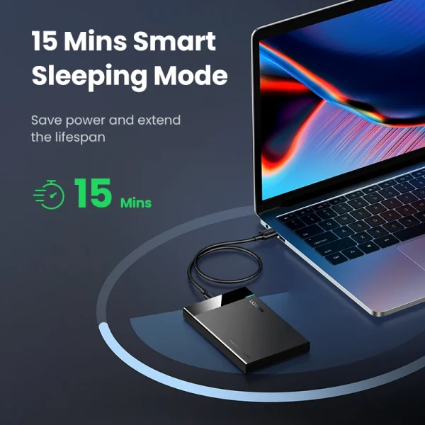 UGREEN HDD Case 2.5'' SATA to USB 3.0 Hard Drive Enclosure for SSD Disk HDD Box USB C 3.1