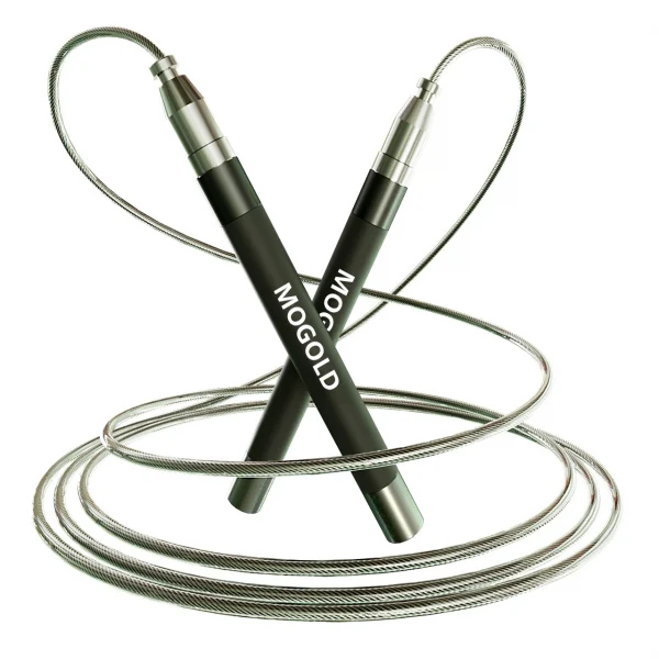 MOGOLD MOJIN Handle Metal Smooth Jump Rope,