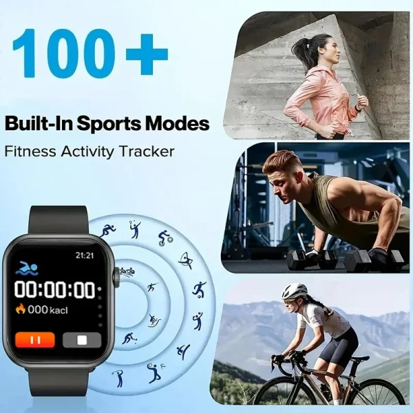 Smartwatch Android IOS Bluetooth Call